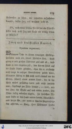 Zwey und dreyßigstes Kapitel.