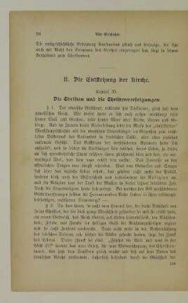 II. Entstehung der Kirche