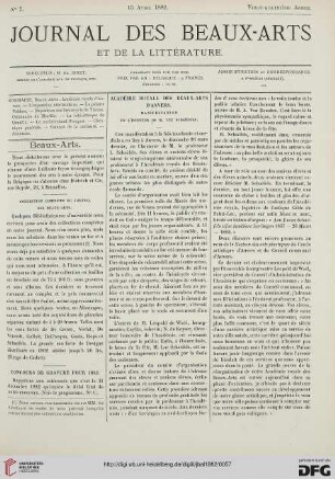 Nr. 7 (15. Avril 1882)