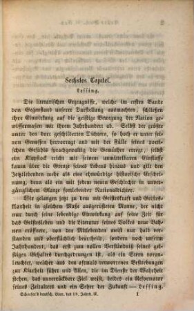 Geschichte der deutschen Literatur des achtzehnten Jahrhunderts : in übersichtlichen Umrissen und biographischen Schilderungen. 2
