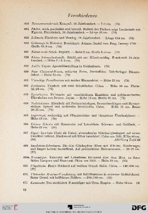 Verschiedenes (Nr. 653-687)