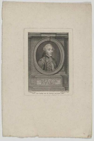 Bildnis des Charles Henri d' Estaing