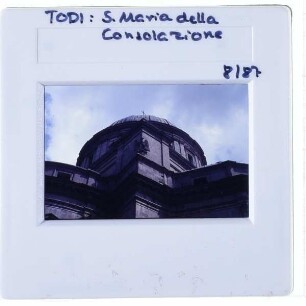 Todi, S. Maria della Consolazione : Kuppel