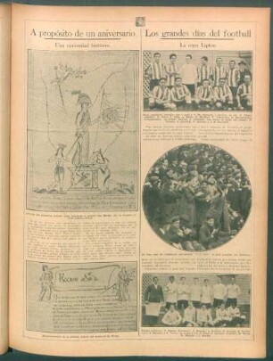 Los grandes días del football : La copa Lipton