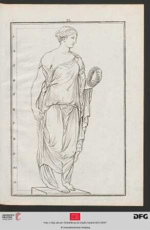 Taf. 35 [Farnesische Flora (Proportionen; Kontur)]