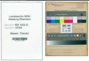 Entnazifizierung Theodor Meisen, geb. 14.10.1912 (Gastwirt)