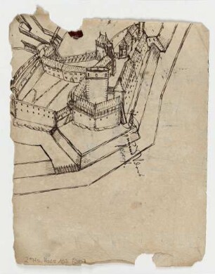 Plesse, Burg von Nordosten