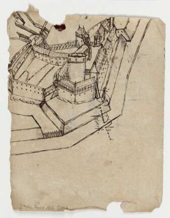 Plesse, Burg von Nordosten