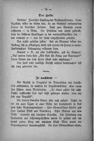 Der Helm.