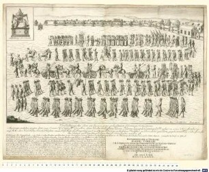 Vorstellung des den 22. Iunii 1790. gehaltenen solennen Schützen-Auszuges, welcher, wegen dem , von Seiner Hochfürstl. Gnaden, dem Hochwürdigsten Herrn, Herrn Joseph Conrad, Freyherrn von Schroffenberg auf Moes, des Heil. Röm. Reichs Fürsten und Bischofs zu Freysing und zu Regensburg, gefürsteten Probstes zu Berchtesgaden [etc.] gegebenen Frey-Schiessen für die Schützen und Einwohner Regensburgs, veranstaltet worden ist