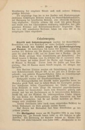 Lohnbewegung.
