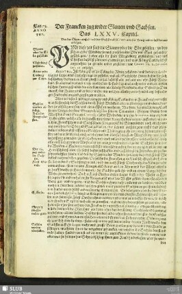 Das LXXV. Capitel