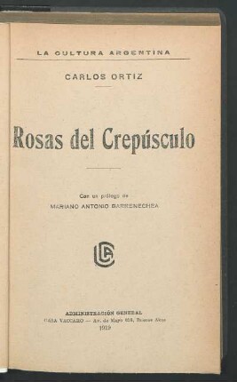 Rosas del crepúsculo