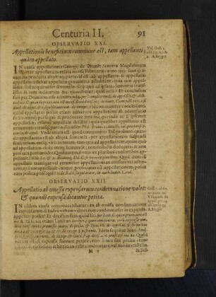 Observatio XXII. Appellatio ab omissa expensarum condem natione valet et quandò expensae dicantur petitae.