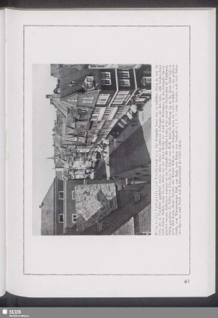 Blick in die Fahrgasse vom Fürsteneck aus