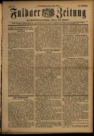 Ausgabe vom Donnerstag, den 08. Juli 1897.
