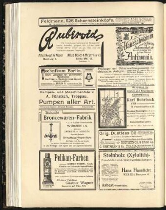 Tafel 56: Gebäude der Terrain-Gesellschaft Niederschönhausen