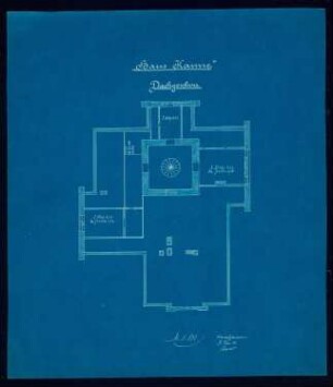 Haus Kanne: Grundriss DG
