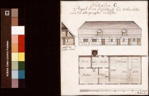 Um- oder Neubau des Hofbauern Haus mit Stallung am Vohenloher Hof