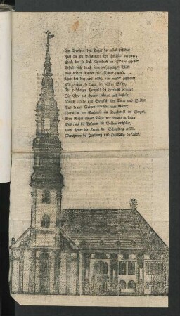 [Ein Vorspiel des Tages der alles zerstöret ...]