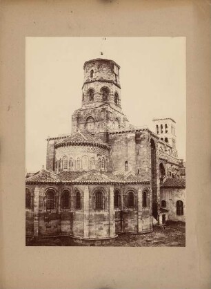 Kirche, Issoire: Ostansicht