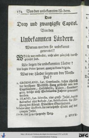 Das Drey und zwanzigste Kapitel.