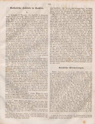555-556 Kirchliche Mittheilungen