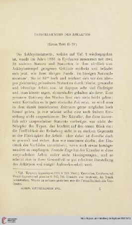17: Darstellungen des Asklepios