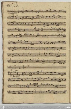 23. Graun, Johann Gottlieb, Sinfonien, GraunWV A:XII:20 
