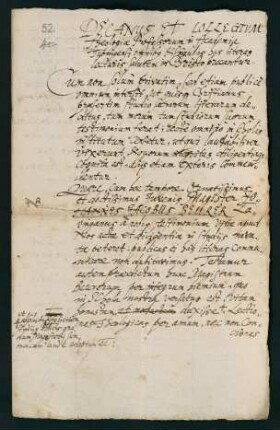 Testimonium der theol. Fakultät für Mag. Johann Jakob Beurer aus Lauingen.
