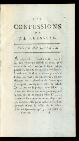 Suite du Livre IX.