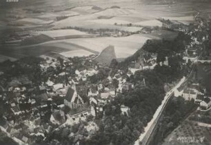 Leisnig. Luftbild