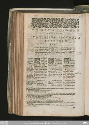 Evangelium Secundum Iohannem.