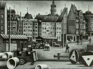 Leipzig, Baustelle Reichsstraße