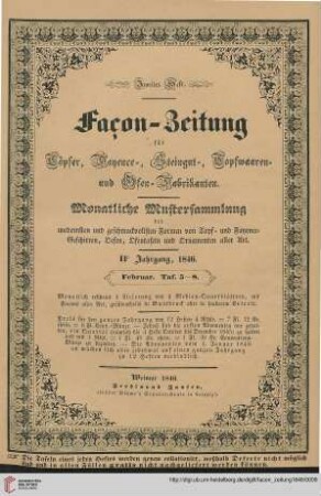 Zweites Heft (Februar 1846)