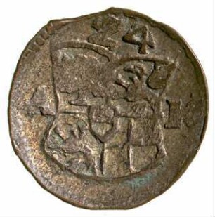 Münze, Pfennig, 1624