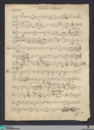 Variations - Don Mus.Ms. 2799 : iSol, orch; F