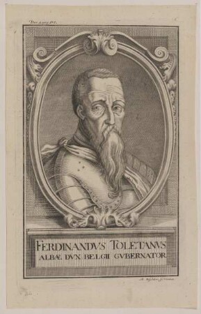 Bildnis des Ferdinandvs Toletanvs, Herzog von Alba