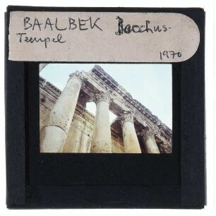 Baalbek, Bacchustempel