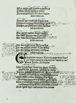 Textblatt, Mühlhausen in Thüringen