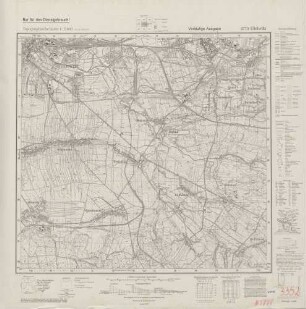 5778 Gleiwitz, Topographische Karte 1:25000 (4cm - Karte)