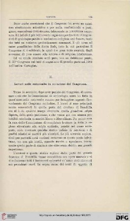 II. Lavori nelle catacombe in occasione del Congresso