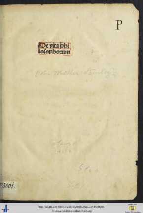 De vita philosophorum