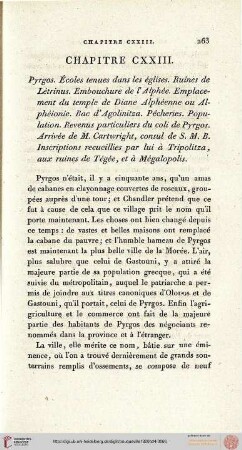 Chapitre CXXIII