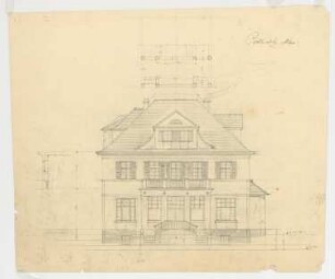 Landhaus Podbielskiallee 23, Berlin-Dahlem: Ansicht