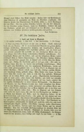 IV. Die britischen Inseln