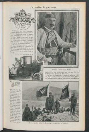 Los montenegrinos : Un pueblo de guerreros