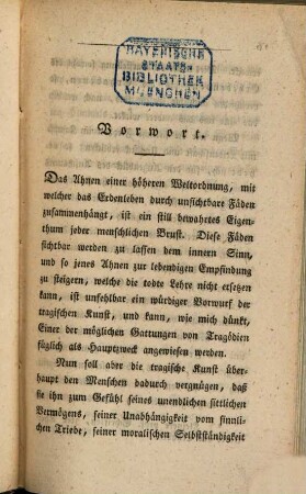 Spiele für die Bühne, 1. Der 29. Februar. Die Vertrauten. Der angolische Kater. Die Zurückkunft aus Surinam. - 1818