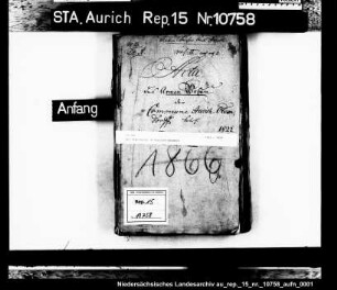 Das Armenwesen in Aurich-Oldendorf