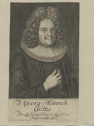 Bildnis des Georg Heinrich Götze
